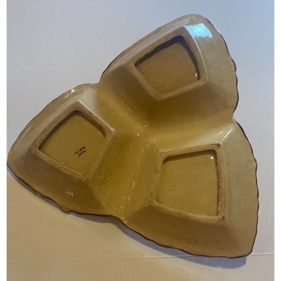 Mid Century Cottagecore Japanise Relish Tray platter - Picture 5 of 6